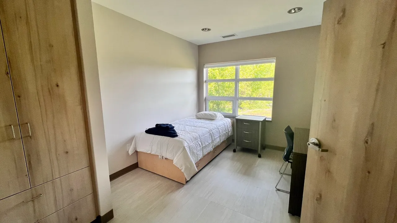 A comfortable bedroom