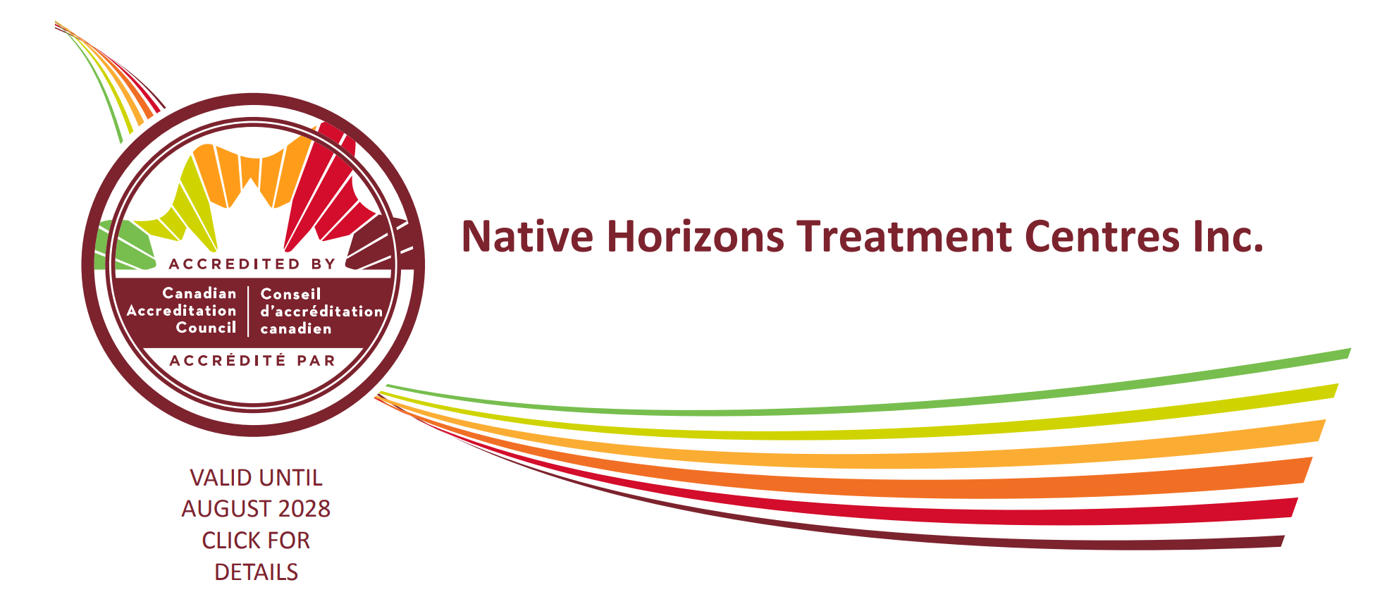 Native Horizons Treatment Centre accreditation